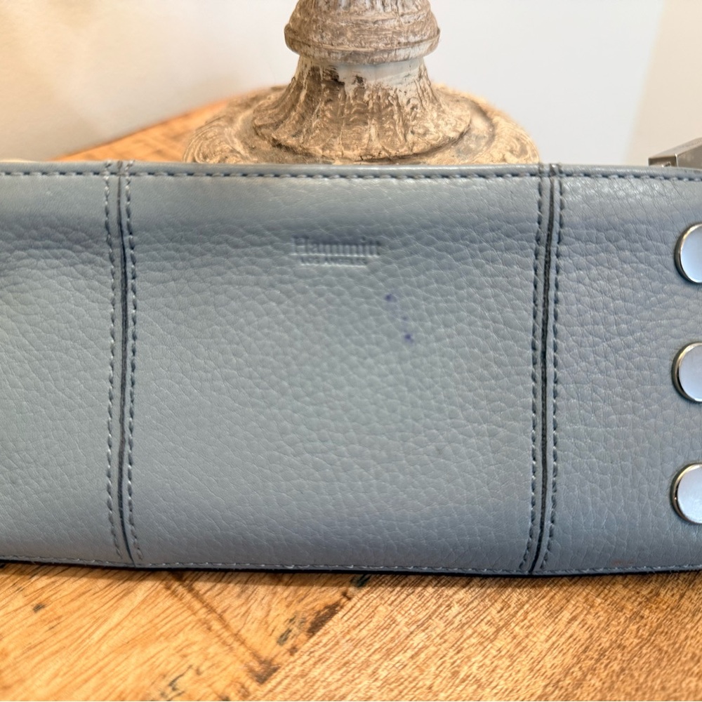 Hammitt Light Gray Wallet with Bold Red Interior. Original box. - Picture 2 of 5